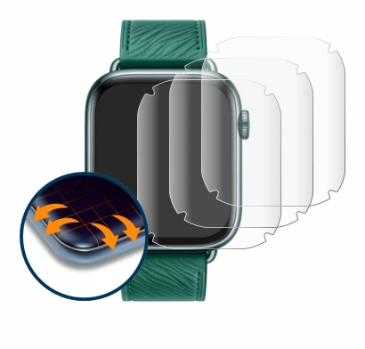 Image de l'appareil Honor Watch 5 avec une grande variété de protections d'écran.