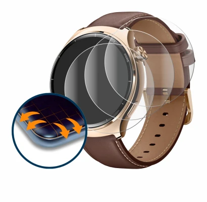 Image de l'appareil Xiaomi Mibro Lite 3 Pro avec une grande variété de protections d'écran.