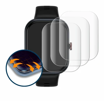 Image de l'appareil Honor Choice Connected Watch avec une grande variété de protections d'écran.