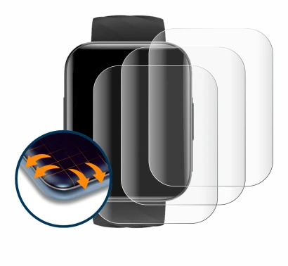 Image de l'appareil Dakofied D1 avec une grande variété de protections d'écran.