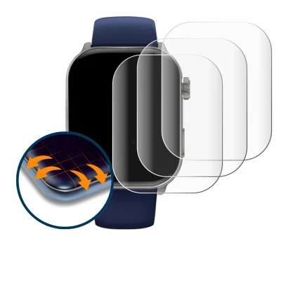 Image de l'appareil Gard Pro Health Smartwatch 3 (48 mm) avec une grande variété de protections d'écran.