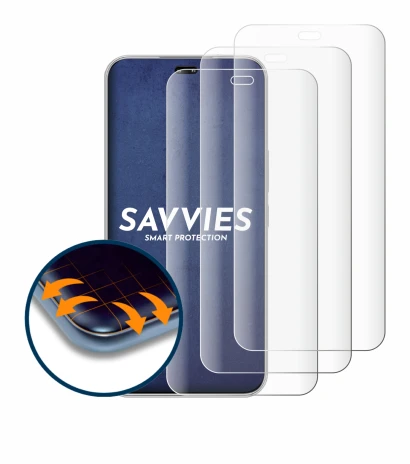 Image de l'appareil Honor 400 Pro avec une grande variété de protections d'écran.