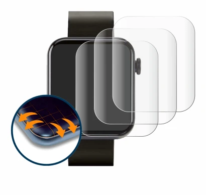 Image de l'appareil Kendox Life Tracker avec une grande variété de protections d'écran.