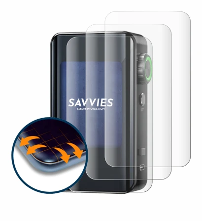 Image de l'appareil Lost Vape Centaurus Bt200 avec une grande variété de protections d'écran.