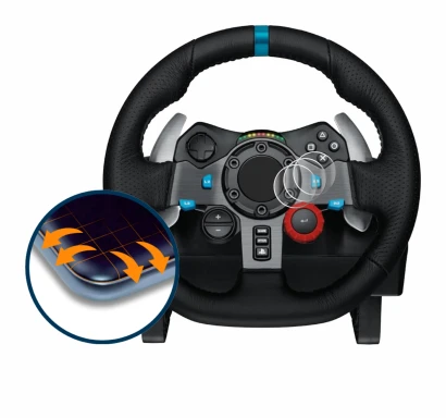 Image de l'appareil Logitech G29 Driving Force Gaming Volant de course avec une grande variété de protections d'écran.