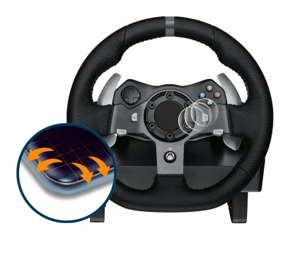 Image de l'appareil Logitech G920 Driving Force Gaming Volant de course avec une grande variété de protections d'écran.