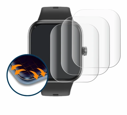 Image de l'appareil Honor Choice InFoWear Watch 2 Pro avec une grande variété de protections d'écran.