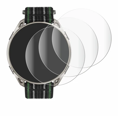 Image de l'appareil Amazfit Cheetah 2 Ultra avec une grande variété de protections d'écran.