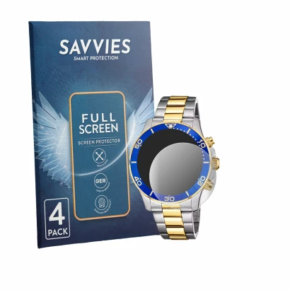Face avant d’un emballage produit avec le logo de la marque Savvies. À côté, l’appareil Lotus 18801 est représenté avec la pro