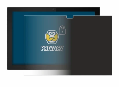 Image de l'appareil Lenovo IdeaPad Duet 3i (en paysage) avec une grande variété de protections d'écran.