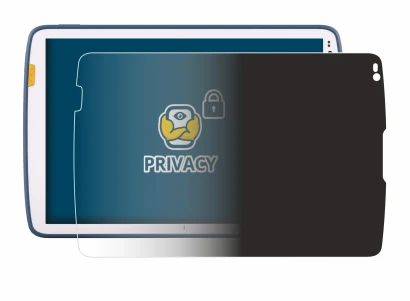 Image de l'appareil Zebra ET45 10.1" avec une grande variété de protections d'écran.