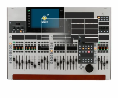 Image de l'appareil Behringer Wing (Ensemble composé de 11 feuilles) avec une grande variété de protections d'écran.