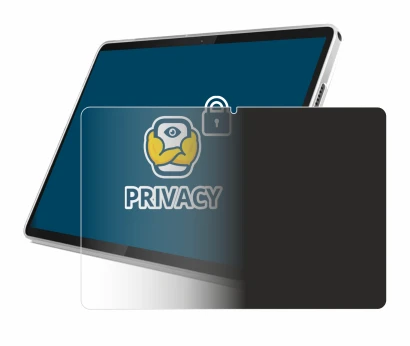 Image de l'appareil Lenovo Tab 10.1" avec une grande variété de protections d'écran.