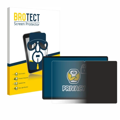 Face avant d’un emballage produit avec le logo de la marque BROTECT. À côté, l’appareil Acer Iconia X12 est représenté avec la