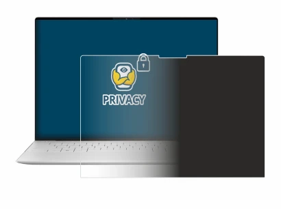 Image de l'appareil Dell XPS 13 9350 2024 avec une grande variété de protections d'écran.