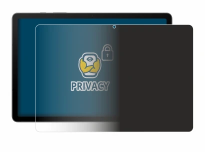 Image de l'appareil Samsung Galaxy Tab S10 Lite avec une grande variété de protections d'écran.