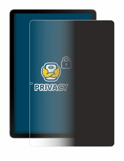 Image de l'appareil Samsung Galaxy Tab S10 Lite (portrait) avec une grande variété de protections d'écran.