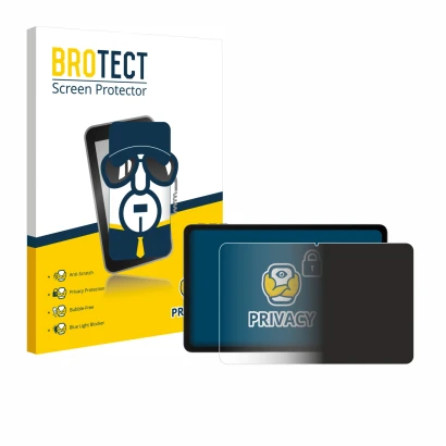 Face avant d’un emballage produit avec le logo de la marque BROTECT. À côté, l’appareil Doogee U12 est représenté avec la prot