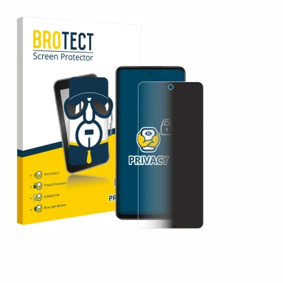 Face avant d’un emballage produit avec le logo de la marque BROTECT. À côté, l’appareil Oppo A5x 4G est représenté avec la pro