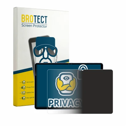 Face avant d’un emballage produit avec le logo de la marque BROTECT. À côté, l’appareil Acer Iconia iM11 est représenté avec l