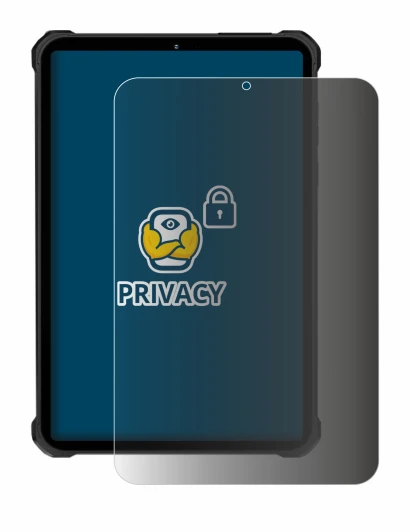 Image de l'appareil Oukitel RT11 avec une grande variété de protections d'écran.