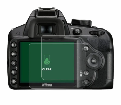 Image de l'appareil Nikon D3200 avec une grande variété de protections d'écran.