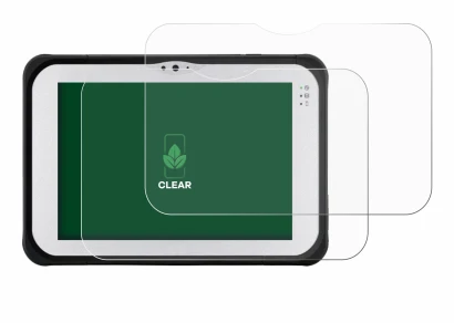 Image de l'appareil Panasonic Toughpad FZ-M1 avec une grande variété de protections d'écran.