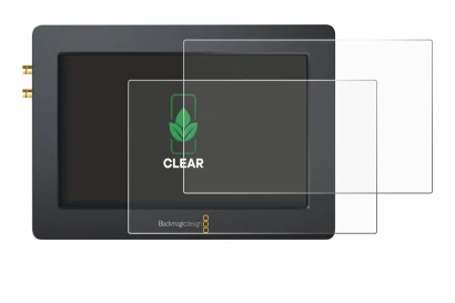 Image de l'appareil Blackmagic Design Video Assist (5.0) avec une grande variété de protections d'écran.
