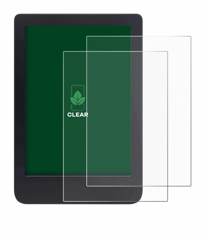 Image de l'appareil Tolino Shine 3 avec une grande variété de protections d'écran.