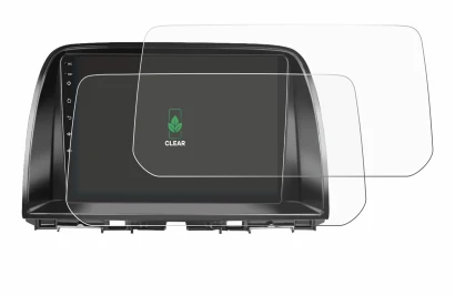 Image de l'appareil Mazda CX-5 2017 Infotainment System avec une grande variété de protections d'écran.