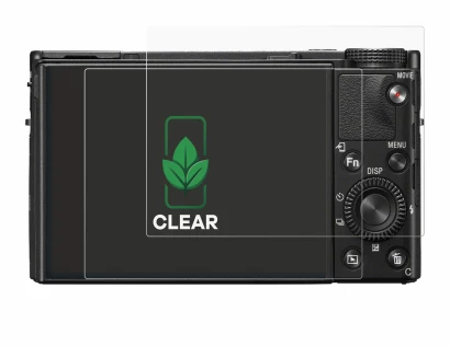 Image de l'appareil Sony Cyber-Shot DSC-RX100 VII avec une grande variété de protections d'écran.