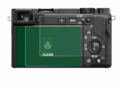 Image de l'appareil Sony Alpha 6100 avec une grande variété de protections d'écran.