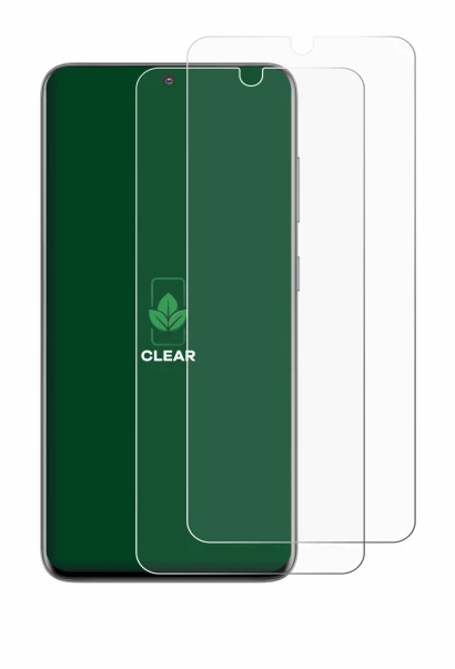 Image de l'appareil Samsung Galaxy S20 avec une grande variété de protections d'écran.