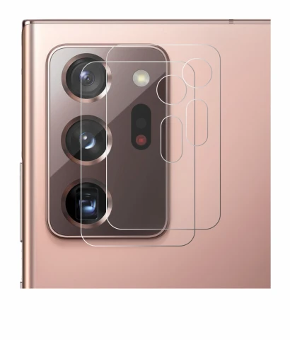 Image de l'appareil Samsung Galaxy Note 20 Ultra 5G (Caméra UNIQUEMENT) avec une grande variété de protections d'écran.