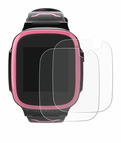 Image de l'appareil Xplora X5 Play avec une grande variété de protections d'écran.