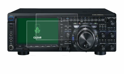 Image de l'appareil Yaesu FT-DX101D avec une grande variété de protections d'écran.