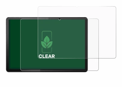 Image de l'appareil Lenovo Tab P11 (en paysage) avec une grande variété de protections d'écran.