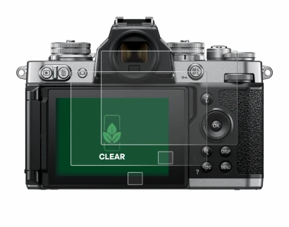 Image de l'appareil Nikon Z fc avec une grande variété de protections d'écran.