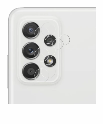 Image de l'appareil Samsung Galaxy A52s 5G (Caméra UNIQUEMENT) avec une grande variété de protections d'écran.