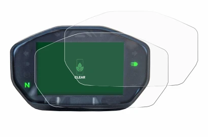 Image de l'appareil Ducati Monster / Monster + 2021 avec une grande variété de protections d'écran.