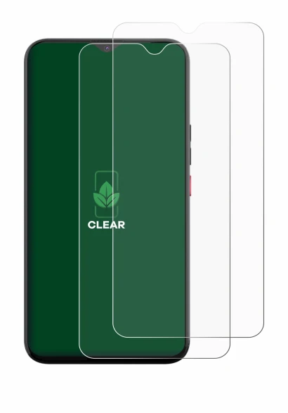 Image de l'appareil Gigaset GS5 avec une grande variété de protections d'écran.