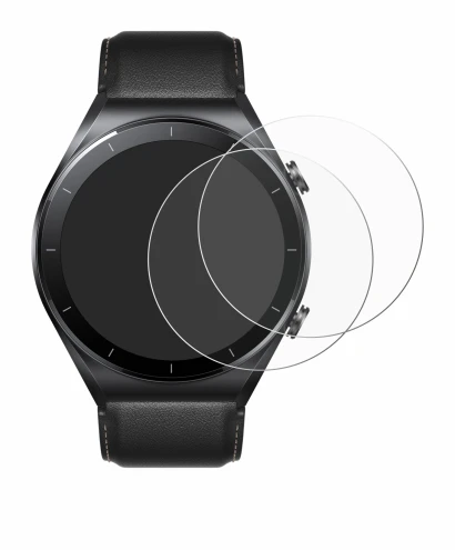 Image de l'appareil Xiaomi Watch S1 avec une grande variété de protections d'écran.