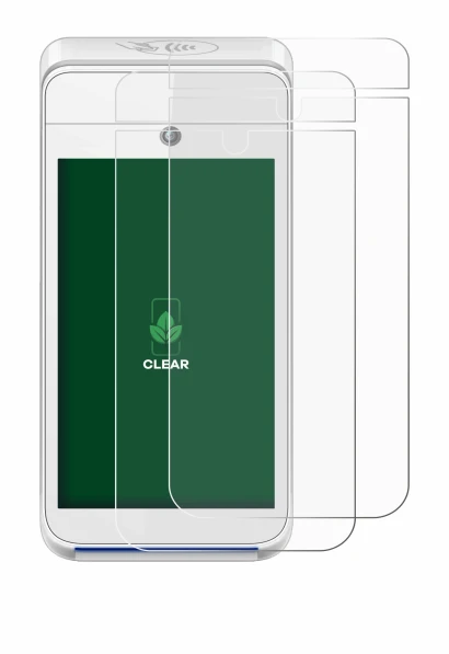 Image de l'appareil Pax A920 avec une grande variété de protections d'écran.