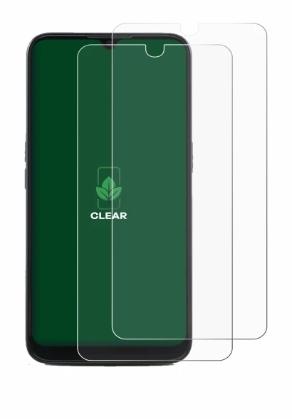Image de l'appareil Doro 8100 avec une grande variété de protections d'écran.
