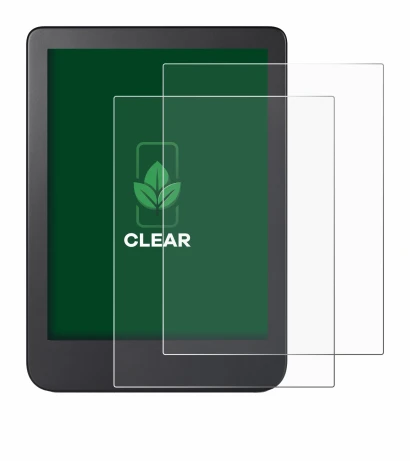 Image de l'appareil Kobo Clara 2E avec une grande variété de protections d'écran.