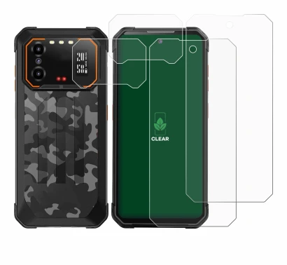 Image de l'appareil iiiF150 B1 Pro (Avant+Caméra) avec une grande variété de protections d'écran.