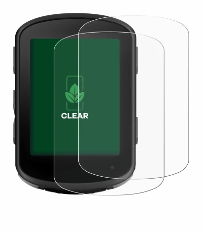 Image de l'appareil Garmin Edge 540 avec une grande variété de protections d'écran.