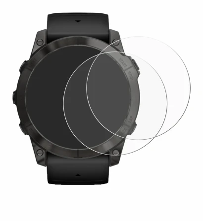 Image de l'appareil Garmin Epix Pro (Gen 2) (51 mm) avec une grande variété de protections d'écran.