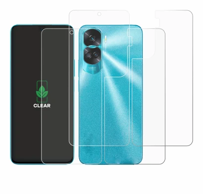 Image de l'appareil Honor 90 Lite (Avant+Arrière) avec une grande variété de protections d'écran.