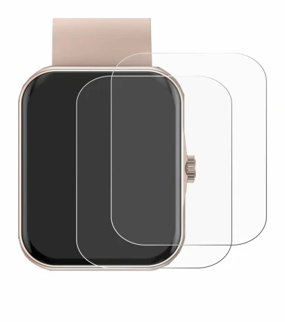 Image de l'appareil Mutoy Smartwatch 1.83" avec une grande variété de protections d'écran.